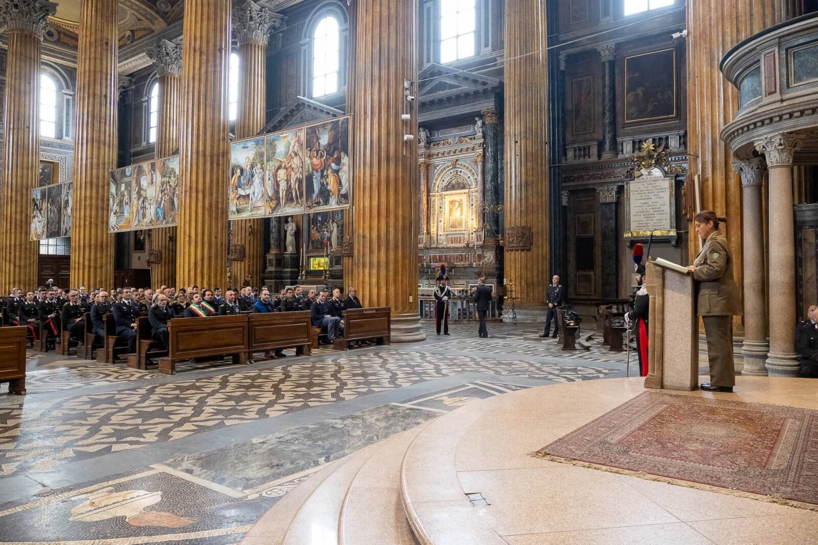 La messa del precetto pasquale in cattedrale a Novara, Pasqua 2023
